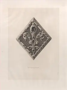 Clip for Saint Louis Royal Coat, 1864. Creator: Jules-Ferdinand Jacquemart