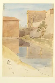 Clitunno, 1824. Creator: James William Giles