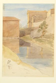 Clitunno, 1824. Creator: James William Giles