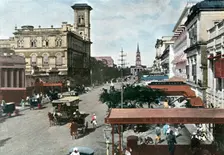 Clive Road, Calcutta, India, c1880-1890