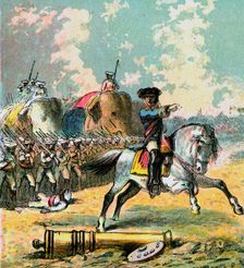 Clive's Victories In India c1850s