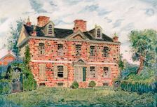 Cliveden, Germantown, Pennsylvania, USA, c18th century (1921).Artist: James Preston