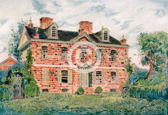 Cliveden, Germantown, Pennsylvania, USA, c18th century (1921).Artist: James Preston