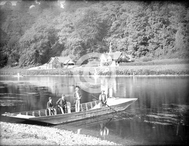 Cliveden Ferry, Cliveden, Taplow, Buckinghamshire, 1885. Artist: Henry Taunt