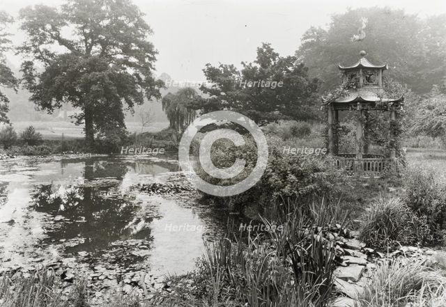 "Cliveden" Viscount Waldorf Astor house, Taplow, Buckinghamshire, England, 1925. Creator: Frances Benjamin Johnston.