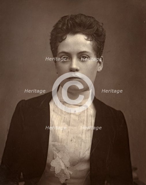 Clo Graves, Irish author and playwright, 1888. Artist: Ernest Barraud