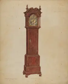 Clock, 1935/1942. Creator: Gilbert Sackerman