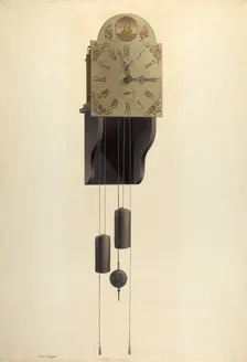 Clock, 1935/1942. Creator: Frank Wenger