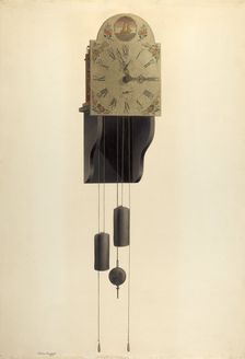 Clock, 1935/1942. Creator: Frank Wenger
