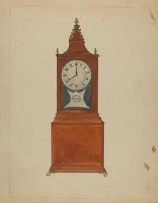Clock, 1935/1942. Creator: John Dieterich