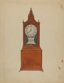 Clock, 1935/1942. Creator: John Dieterich