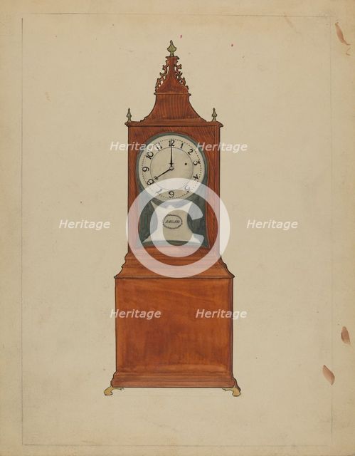 Clock, 1935/1942. Creator: John Dieterich.