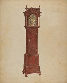 Clock, 1935/1942. Creator: Gilbert Sackerman