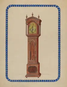 Clock, 1936. Creator: John Dieterich