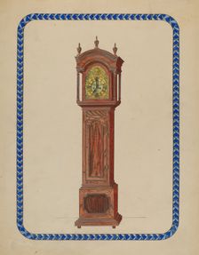 Clock, 1936. Creator: John Dieterich