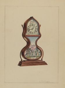 Clock, 1936. Creator: Lawrence Phillips