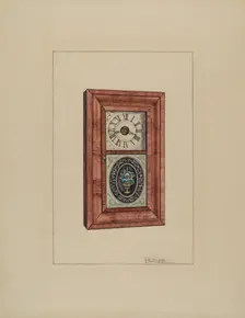 Clock, 1936. Creator: Lawrence Phillips