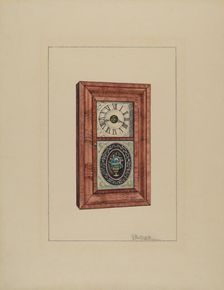 Clock, 1936. Creator: Lawrence Phillips