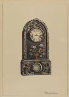 Clock, 1936. Creator: Lawrence Phillips