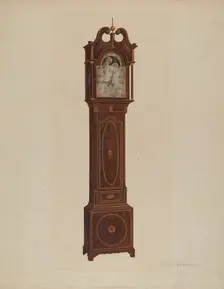 Clock, 1937. Creator: Harry Eisman