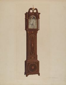 Clock, 1937. Creator: Harry Eisman
