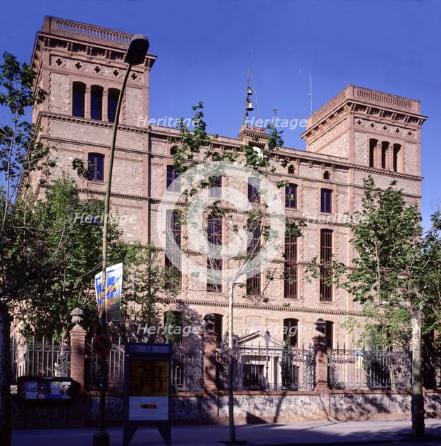 Clock Building (1868-69), by the architect Rafael Guastavino, now it hosts various departments of…