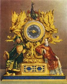 Clock by Vuilliamy (About 1800) 1938. Creator: Unknown