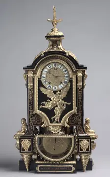 Clock, c. 1695. Creator: André-Charles Boulle (French, 1642-1732); Balthazar Martinot II (French, 1636-1714)