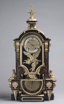 Clock, c. 1695. Creator: André-Charles Boulle (French, 1642-1732); Balthazar Martinot II (French, 1636-1714)