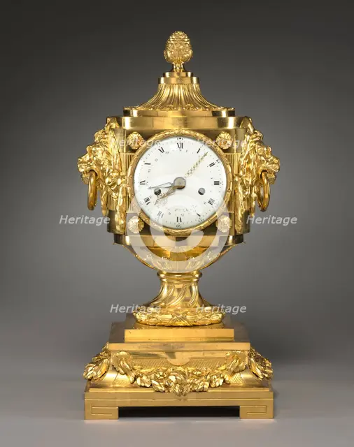 Clock, c. 1785. Creator: Robert Osmond (French, 1711-1789); Robert Robin (French, 1742-1799).