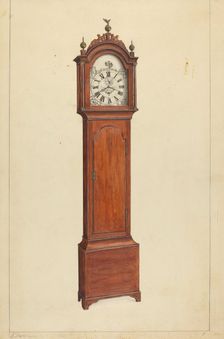 Clock, c. 1935. Creator: Nicholas Gorid