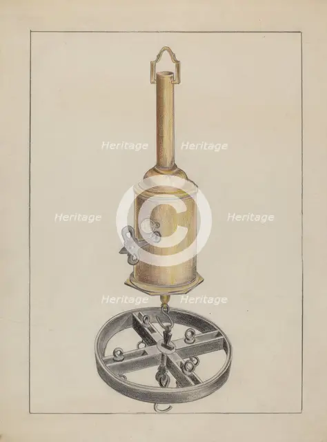 Clock Jack, c. 1936. Creator: Benjamin Resnick.