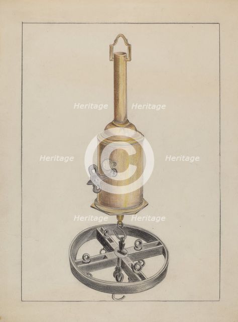 Clock Jack, c. 1936. Creator: Benjamin Resnick.