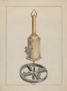 Clock Jack, c. 1936. Creator: Benjamin Resnick
