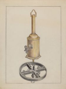 Clock Jack, c. 1936. Creator: Benjamin Resnick