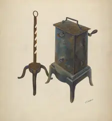 Clock Jack, c. 1941. Creator: Joseph Cannella