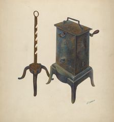 Clock Jack, c. 1941. Creator: Joseph Cannella