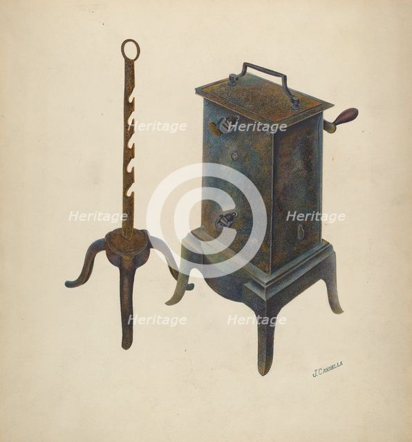 Clock Jack, c. 1941. Creator: Joseph Cannella.