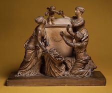 Clock Model with the Selling of Cupids, 1802. Creator: Circle of Claude Michel
