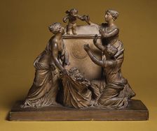 Clock Model with the Selling of Cupids, 1802. Creator: Circle of Claude Michel
