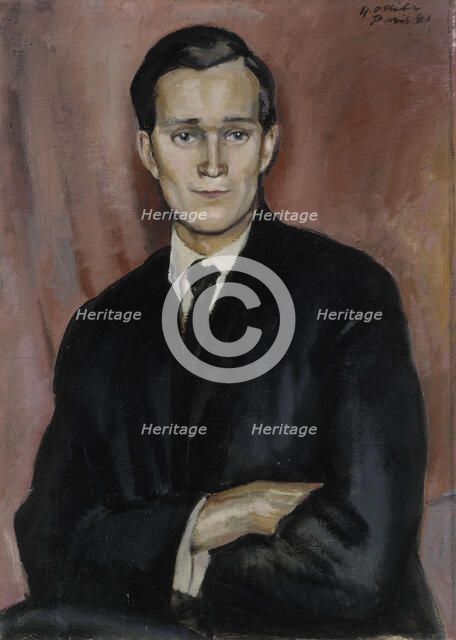 Clock-Maker, 1921. Creator: Yrjö Aleksander Ollila.