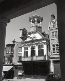 Clock tower, Guildford, Surrey, c1955. Creator: Arthur Charles Kirby Ware