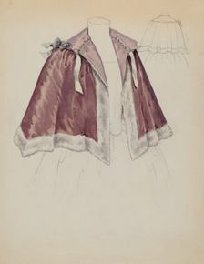 Cloak, 1935/1942. Creator: Unknown