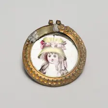 Cloak Pin (Knob or Tieback), England, 1810/30. Creator: Unknown