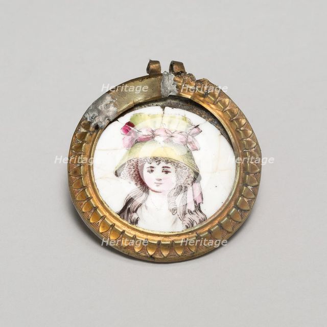 Cloak Pin (Knob or Tieback), England, 1810/30. Creator: Unknown.
