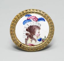 Cloak Pin (Knob or Tieback), England, 1810/30. Creator: Unknown