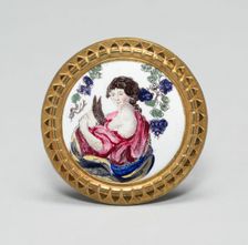 Cloak Pin (Knob or Tieback), England, 1810/30. Creator: Unknown