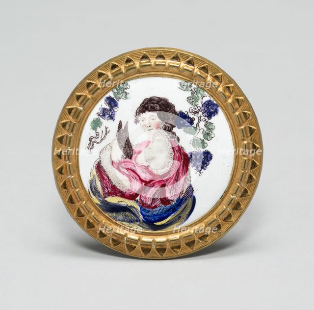 Cloak Pin (Knob or Tieback), England, 1810/30. Creator: Unknown.