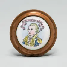 Cloak Pin (Knob or Tieback), England, c. 1780. Creator: Unknown