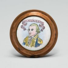 Cloak Pin (Knob or Tieback), England, c. 1780. Creator: Unknown